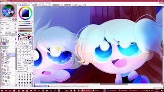 PPG Speedpaint Star Gazing Boomubbles [upl. by Anahsirk776]