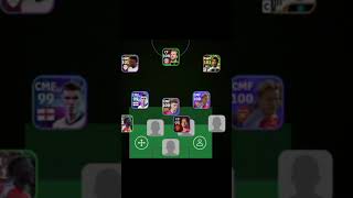 selecting the pes team 433 formation efootball fyp pes viral shorts football neymar leo [upl. by Arimaj811]