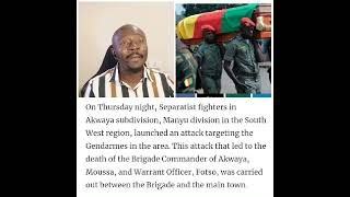 Ambazonian fighters have brutally killed another two military in Akwaya including a Commander [upl. by Arriaet981]