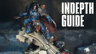 Konrad Curze Primarch of the Nightlords  How to Paint [upl. by Hadwin364]