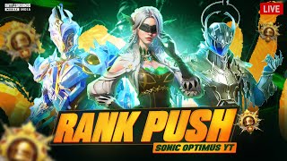 Rank Push With Snakes  BGMI Classic RankPush  SONICOPTIMUSYT [upl. by Susette]