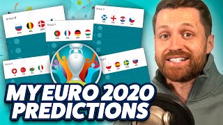 MY EURO 2020 PREDICTIONS [upl. by Namzaj485]