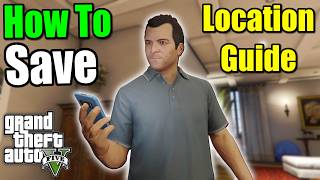 How To Save Game in GTA 5 Story Mode [upl. by Angelle537]