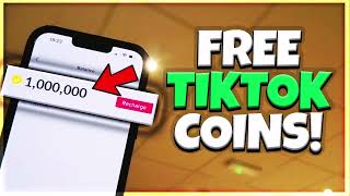 free tiktok coins  how i got 40k coin for free on tiktok 2024 new tutorial [upl. by Liatris]