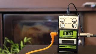 Guyatone Ps018 Flanger [upl. by Inohs]