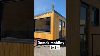 Drewniany domek mobilny 6x3m domkiletniskowe mobilehomes [upl. by Holli480]