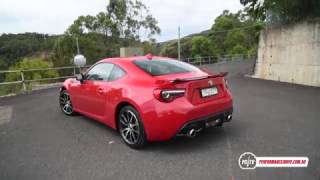 2017 Toyota 86 GTS manual 0100kmh amp engine sound [upl. by Irmine]