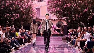 Versace Mens SpringSummer 2020  Fashion Show [upl. by Thetisa]