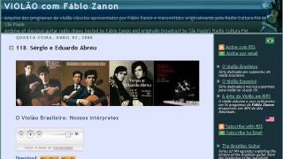 Violão com Fabio Zanon  Duo Abreu [upl. by Thoer876]