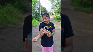 BLOOD prank on my sister 😱TomampJerry 🤣DiyaIshwarya shorts viralvideo [upl. by Leatrice924]