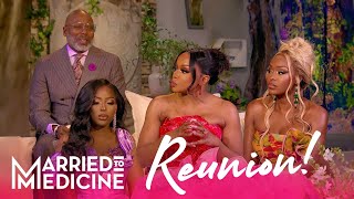 DRAMATIC Married To Medicine Season 10 Reunion Extended Trailer Reactions [upl. by Finlay357]