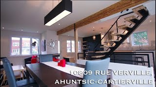 10809 Rue Verville AhuntsicCartierville Montréal VENDU [upl. by Elleira887]