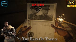 Call of Duty  Vanguard  The Rats Of Tobruk 4K Ultra callofduty vanguard [upl. by Harrat]