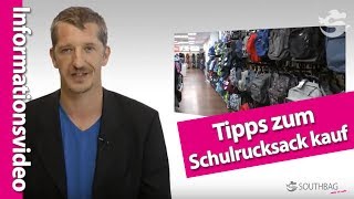 Schulrucksack So kaufen Sie den perfekten Rucksack für die Schule [upl. by Corby]