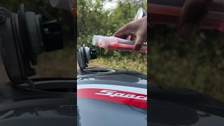 Use Red Flow Fuel Additive In Your Bike  Scooter  Car Fuel Tank For Better Mileage shorts [upl. by Nnire]