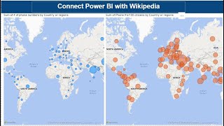 Power BI to Wikipedia Connectivity  Step by Step tutorial [upl. by Enirolf]