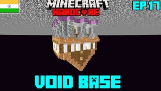 How I Built Void Bedrock Base in Minecraft HardcoreHindi [upl. by Noitsuj891]