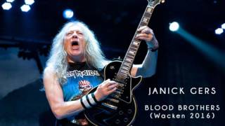 Janick Gers Guitar Only  Blood Brothers Wacken 2016 [upl. by Calvo]