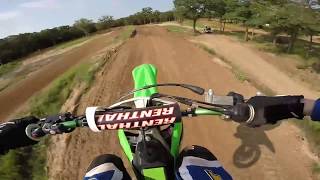 2017 Kawasaki KX250F First Ride and Impressions [upl. by Araid]