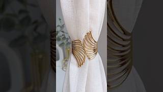 Wings curtain tiebackwingscurtaintiebackwingscurtainholdbackdesignytshorts [upl. by Ettezzil]