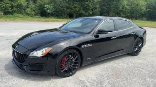 2017 Maserati Quattroporte GTS [upl. by Burlie]