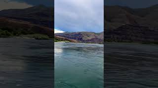 hells canyon jet boat trip jetboating boat hellscanyon exploretheworld nature travel relax [upl. by Fu628]