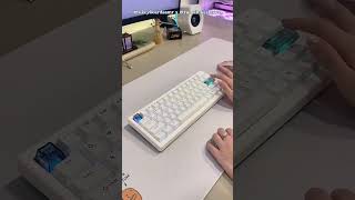 Review CIDOO QK61 Mechanical Keyboard 60 dengan 3 Mode Hotswap dan LED RGB [upl. by Aicilec]