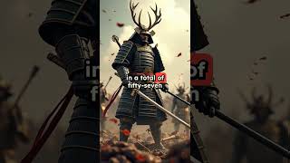 Honda Tadakatsu  The Invulnerable Samurai General history samurai historyfacts reels shorts [upl. by Dublin608]