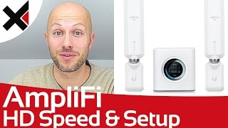 AmpliFi HD Mesh Einrichten Setup und Geschwindigkeit Test Deutsch  iDomiX [upl. by Hardden410]