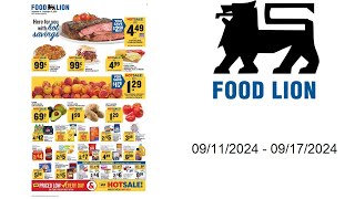 Food Lion Weekly Ad US  09112024  09172024 [upl. by Niuqram]