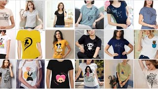 Latest tshirts Design Collection  tshirts Design For Girls  t shirt Collection 2024 [upl. by Dorree]