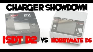 Best Lipo Charger  ISDT D2 vs Hobbymate D6 [upl. by Helbonnas]