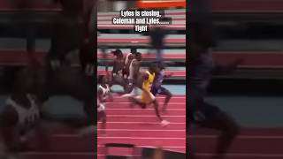 Christian Coleman VS Noah Lyles 60m Shorts Track TrackAndField Athletics [upl. by Nannie997]