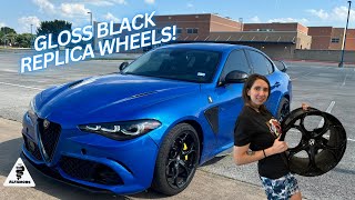 What You Need To Know Before Installing New wheels On An Alfa Romeo Budget Replica wheels [upl. by Aihcela212]