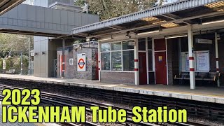 ICKENHAM Tube Station 2023 [upl. by Eimmat]