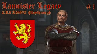 Lannister Legacy 1  Roberts Rebellion CK3 AGoT [upl. by Peppy]