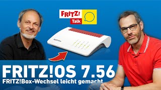 FRITZOS 756 FRITZBoxWechsel leicht gemacht  FRITZ Talk 52 [upl. by Ycinuq]