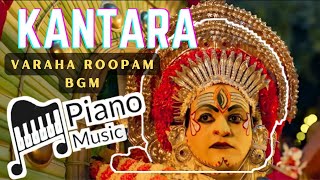 Kantara  Varaha Roopam BGM  Piano Music [upl. by Gustaf913]