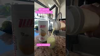 Lemon Italian ice Clear Protein from 1up Nutrition 20g protein protein [upl. by Tonjes]