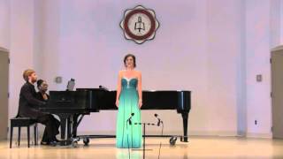 Schubert Lachen und Weinen Julia DeSerio soprano [upl. by Ettore]