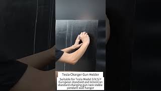 How to Install Tesla Wall Charger Gun Mount [upl. by Hefter]