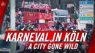 KARNEVAL in KÖLN  Riesenparty und tolle Kostüme 🎉  1 FC Köln [upl. by Carver]