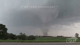 05212024 Corning Iowa  Multiple strong tornadoes during Iowa severe weather outbreak [upl. by Theola]