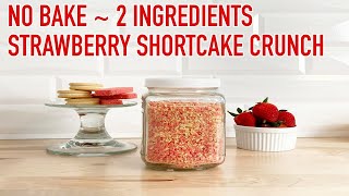 Strawberry Shortcake Mcflurry  Mcdonald’S Strawberry Shortcake Mcflurry  Easy Ingredients shorts [upl. by Tomasine932]