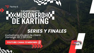 Campeonato Misionero de Karting Fecha 6 Oberá Misiones  EN VIVO [upl. by Manella]