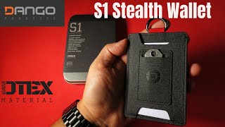 Dango Products  S1 Stealth Wallet Una Cartera Ultra delgada para EDC Urbano  dangoproducts [upl. by Malone]