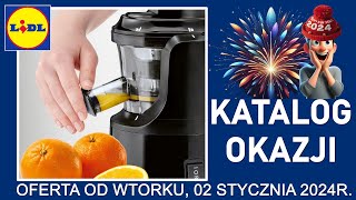 LIDL  Nowa Gazetka od wtorku 02012024  Katalog Okazji [upl. by Lisan]