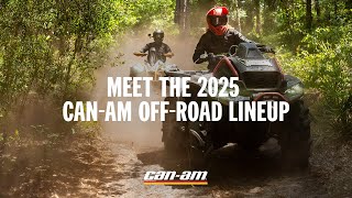 Unveiling the 2025 CanAm Lineup New OffRoad Vehicles ATVs amp SxS Revealed [upl. by Enwad]