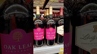 Oak Leaf Wine at Walmart [upl. by Base]