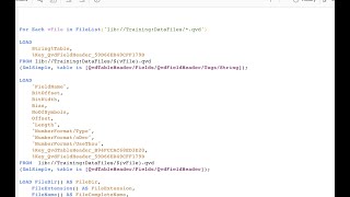 Qlik Sense Qlik FileList in For Each Loop QVD meta data as Use Case [upl. by Sontich770]